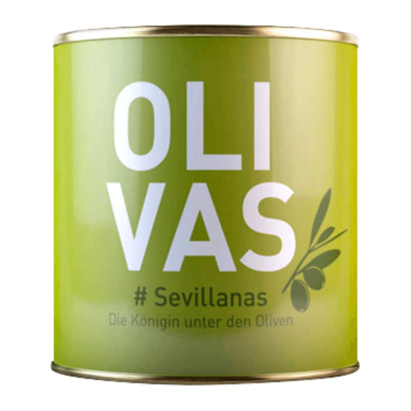 Olivas Sevillanas grüne Oliven 80g